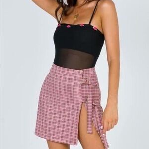 Princess Polly Archibald Mini Skirt Size 4